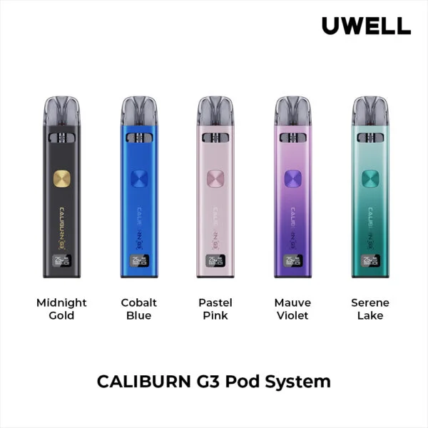13.webp UWELL 正版Uwell Caliburn G3 Kit咖哩棒G3小煙主機套裝/G3空油倉|選購資訊:圖片 1