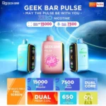 GEEK BAR｜Geek Bar Pulse 小火箭15000口拋棄式電子煙｜16mL大容量 雙網狀線圈 智慧雙模式｜台灣現貨
