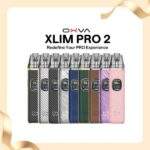 OXVA Xlim Pro II 2 小蠻牛二代 註油式電子煙主機套裝｜1300mAh大電量 30W彩屏｜Replay智慧溫控 (含雙煙彈)｜規格與相容資訊：圖片 2