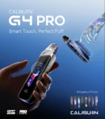 UWELL CALIBURN G4 PRO 咖哩棒電子煙主機套裝｜850mAh大電量 G4 GPP倒灌系統｜18W三段功率調節 (含0.6Ω/0.9Ω霧化芯)｜產品特色與規格