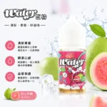 美國進口 WATER 瓦特電子煙小菸煙油 30ml 14種風味 3% (30mg) 尼古丁鹽 POD小煙通用｜WATER商品資訊