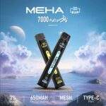 MEHA 魅嗨 Xbar 小黑條 7000口一次性電子煙 650mAh電池 Type-C快充 MESH網狀芯 氣動感應 16種口味 台灣現貨｜規格與相容資訊